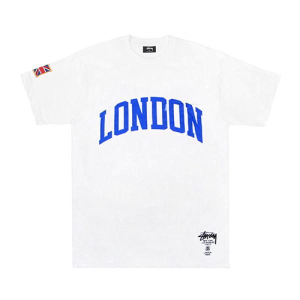 LONDON IST PKT TEE-WHT